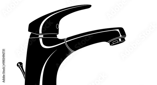 Faucet close-up with lime scale buildup at joint  