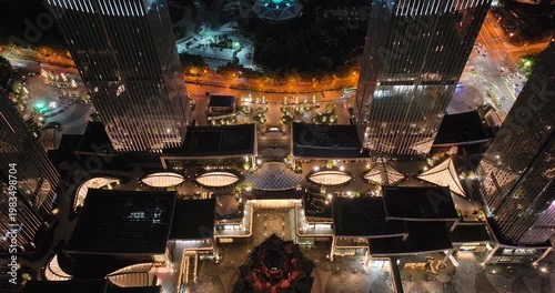 time lapse of the city of xi'an, china