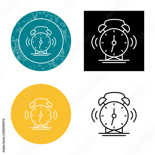 Alarm Clock Icon Design