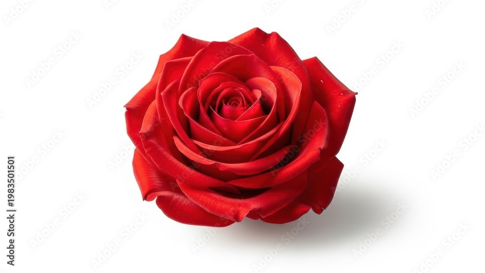 Fototapeta premium Single red rose