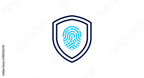 Secure Data Protection Shield with Fingerprint Scan Technology