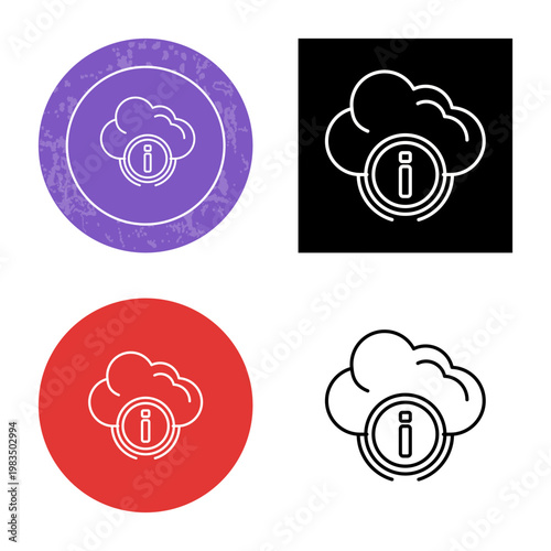 Cloud Computing Icon Design