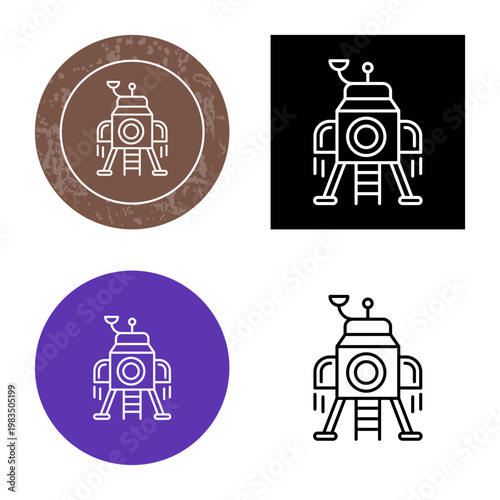 Lander Icon Design