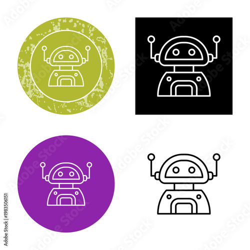 Robot Icon Design