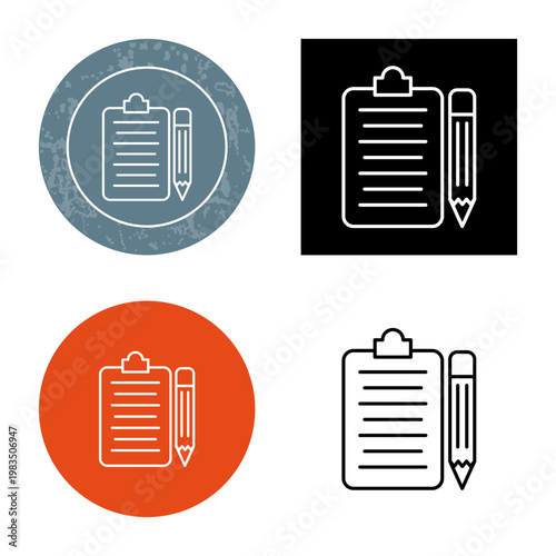 Clipboard Icon Design