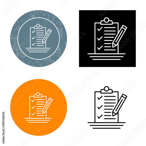 Check List Icon Design