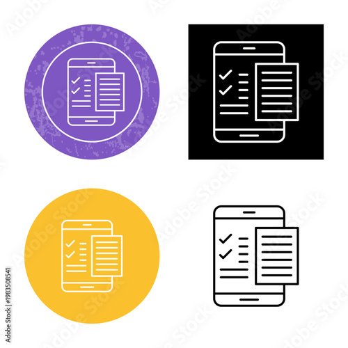 Check List Icon Design