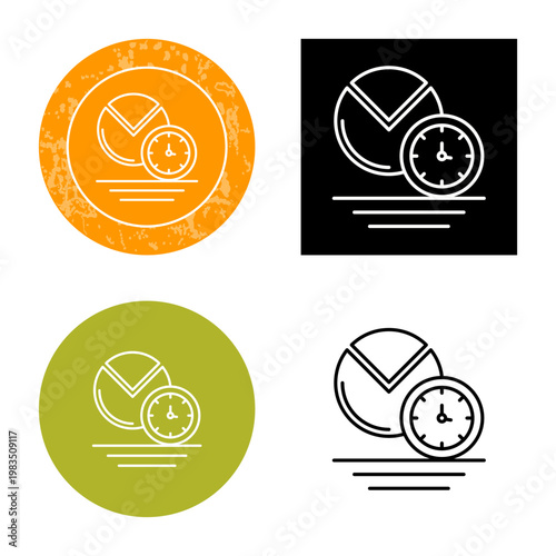 Pie Chart Icon Design