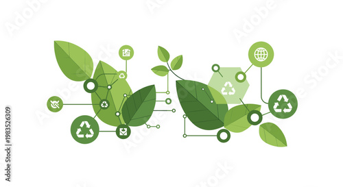 Modern green zoom icon against a white background conveys focus, precision, and digital enhancement. Suitable for apps, websites, and digital marketin