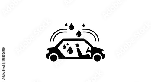 Car Wash Service Icon