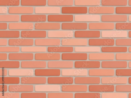 seamless vector brick wall texture in warm earthy tones