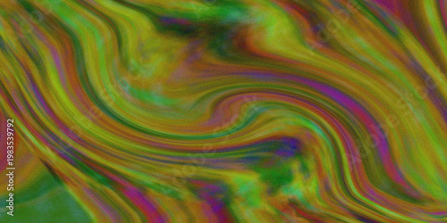 Foto Swirling abstract patterns of vibrant colors and fluid textures in dynamic motio