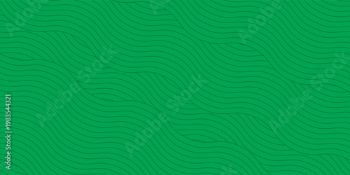 farm green banner, organic abstract background with fields. wavy green lines, natural organic products. ecology background. striped farmer green Pattern
