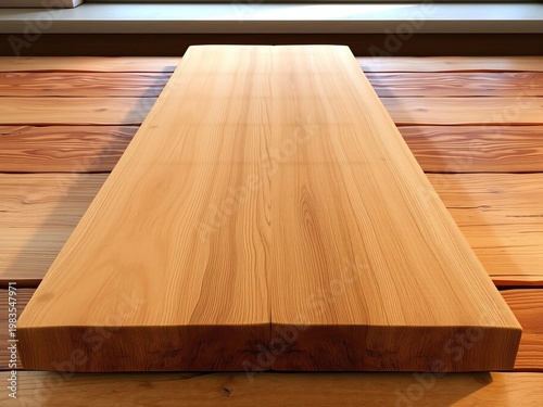 Smooth Pine Wood Slab, Ready for a Project