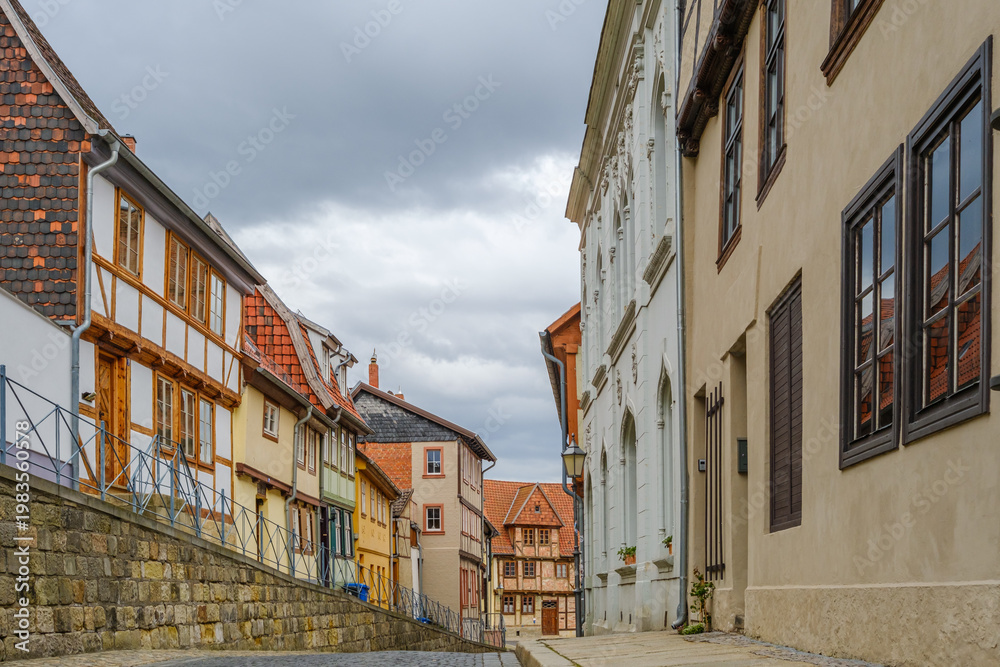 Fototapeta premium Bilder aus Quedlinburg Weltkulturerbestadt