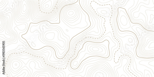 Luxury abstract Topographic line map.sea map area space geometric strip grid line topo map technology modern design white background.