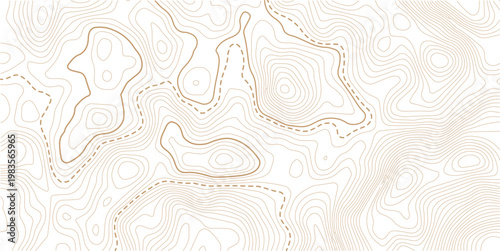 Luxury abstract Topographic line map.sea map area space geometric strip grid line topo map technology modern design white background.