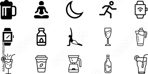 Collection of various icons