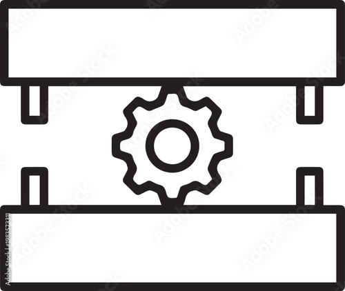 Premium Vector Die Set Holding Precision Metal Workpiece for Industrial Machining, Manufacturing, CNC Programming, Tooling Design, Metal Fabrication, Engineering Blueprinting, Prototyping