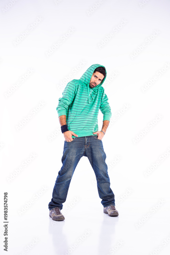 Fototapeta premium Young rapper