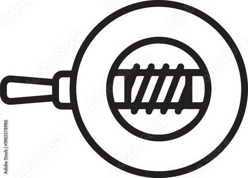 Foto Professional Conduit Threader with Pipe Installation Vector Icon – Essential Mec