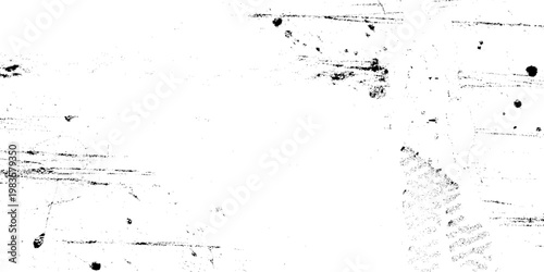 Abstract black and white grunge texture background with heavy ink splatters, weathered distressed surface for overlay effects, industrial vintage grainy wall with scratched details and high contrast.