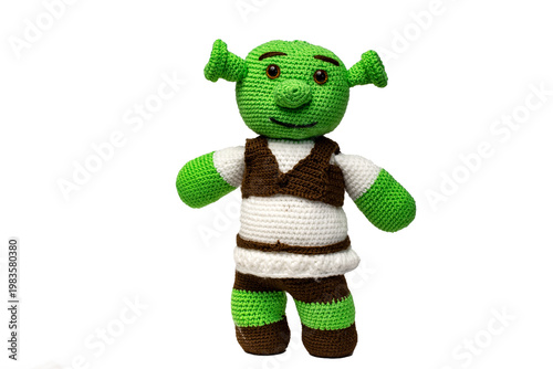  Papa ogro de ganchillo, muñecos divertidos para niños.