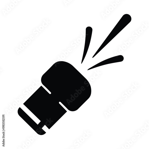 Champagne cork flying out of bottle celebration popping festive bubbly pop