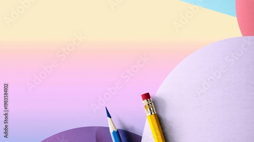 Swirls of Color With Circular Shapes and Gradients on a Background in Various Shades