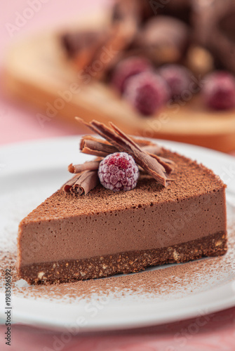 Torta musse de chocolate