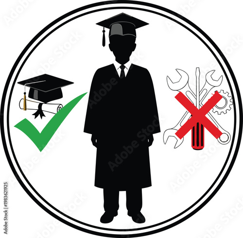 Graduate facing dilemma between academic success and technical skills