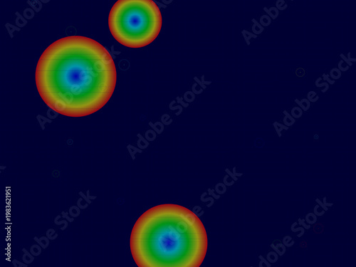 Thermal Heat Map Gradient Temperature Visualization Background