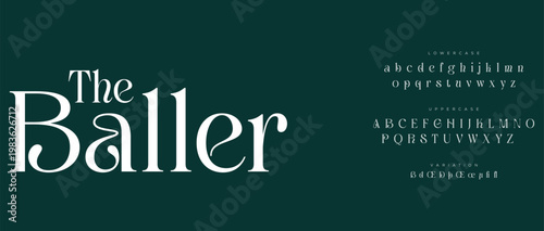 The Baller Typography Font Design