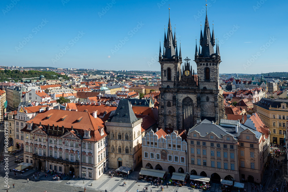 Obraz premium Old Town Square in Prague, Czech Republic