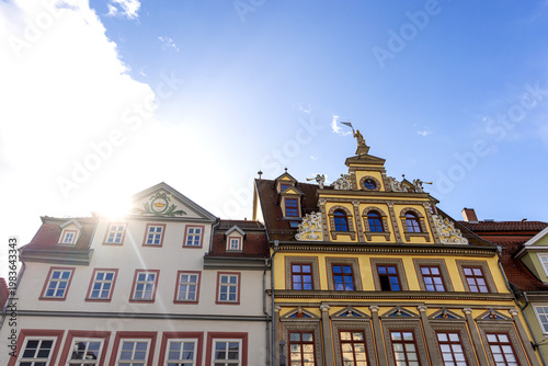 the historic german city of erfurt