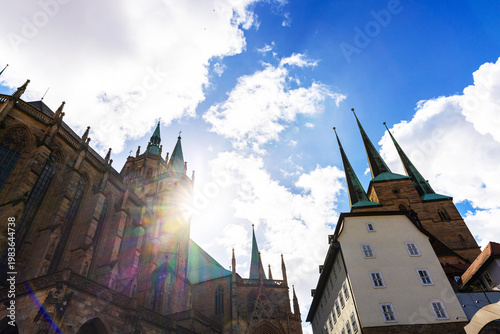 the historic churches of erfurt germany