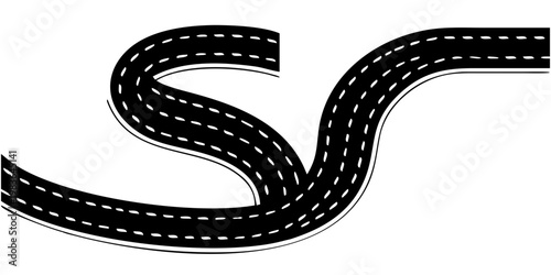 A black screen with a white stylized illustration of a bison