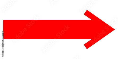 Short arrow vector icon. Isolated design element