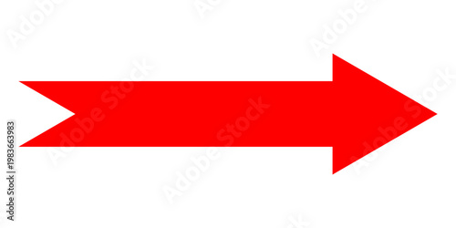 Short arrow vector icon. Isolated design element