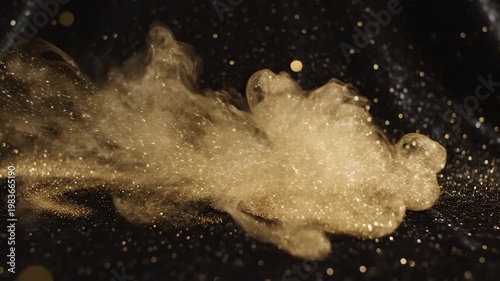 Food being cooked in a pan.