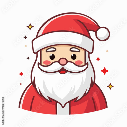 サンタクロースのイラスト素材