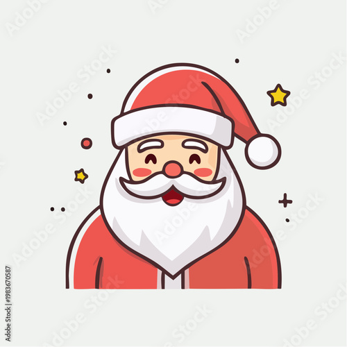 サンタクロースのイラスト素材