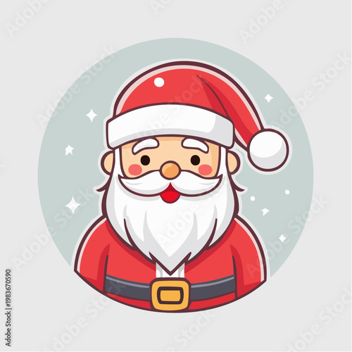 サンタクロースのイラスト素材