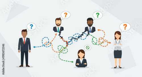 Business People Communication Teamwork.