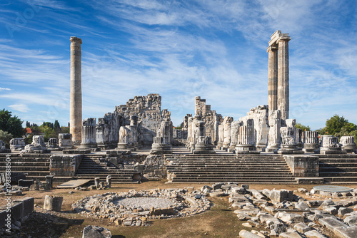 Ancient ruins in the town of Didim
