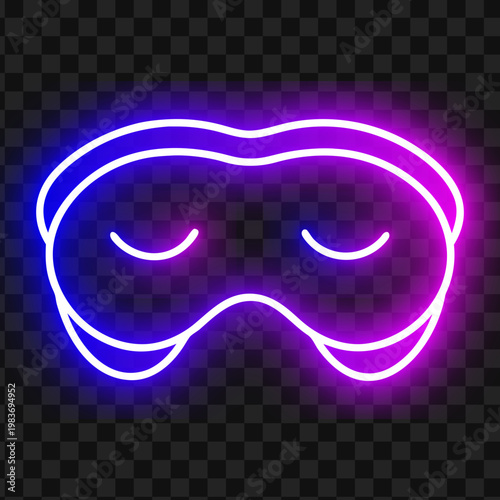 Bright Sleep Mask Design