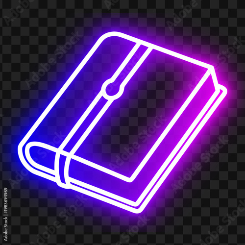 Bright Neon Book Design