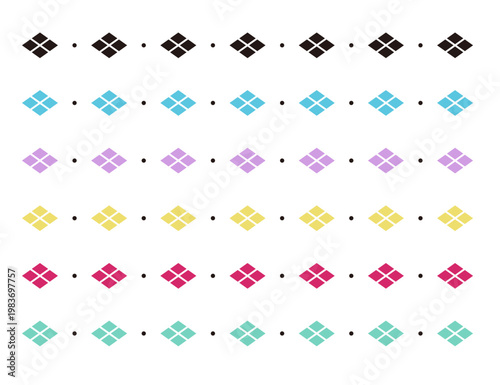 武田菱を使ったライン ６種類セット