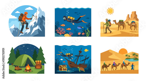 Adventure travel and outdoor activities around the world for explorers