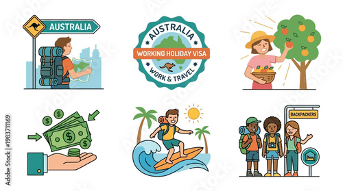 Australia working holiday visa for travel and work opportunities abroad